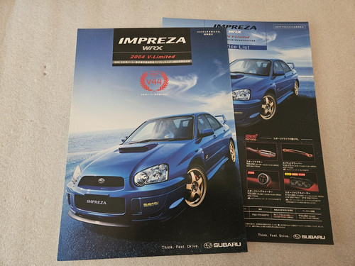 Brochure subaru impreza - subaru,