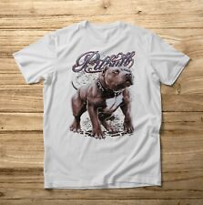 T-Shirt Mode Américain Staffordshire Chien Pitbull Aimer