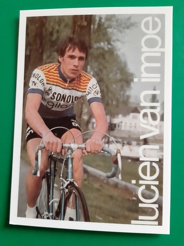 Cyclisme carte cycliste lucien - carte,