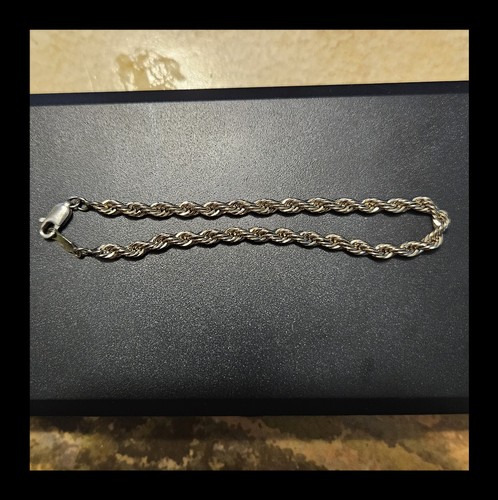 925 sterling silver rope