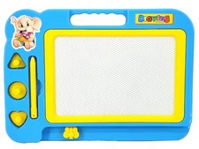 Ardoise Magique Enfant Magnétique | Tableau Dessin Éducatif |Jouet Créatif Bleu