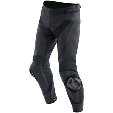 Dainese Pantalon De Moto Pour Homme 50 Delta 4 - Pantalon En Cuir Noir-Noir
