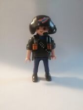 Playmobil 4845, personnage homme voleur avec casque, bateau de voleurs