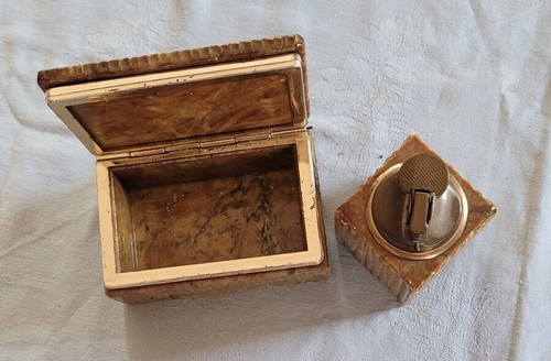 Vintage ancien coffret boite - boite, a