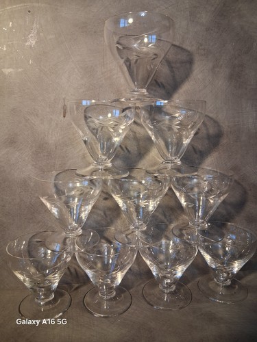 Vintage lot 10 verres - vintage,
