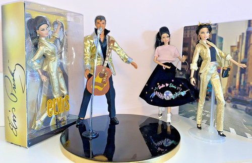 Barbie elvis pink label ken - barbie,