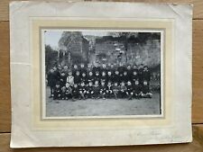 Lot de 4 anciennes photos de groupe: Ecoliers, monde rurale, lycéens, équipe.