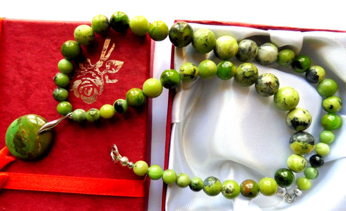 Collier turquoise tibet - collier, en
