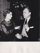 Gaby MORLAY Jean MARTINELLI PHOTOGRAPHIE ORIGINALE 24*18 par  BERNAND 1951