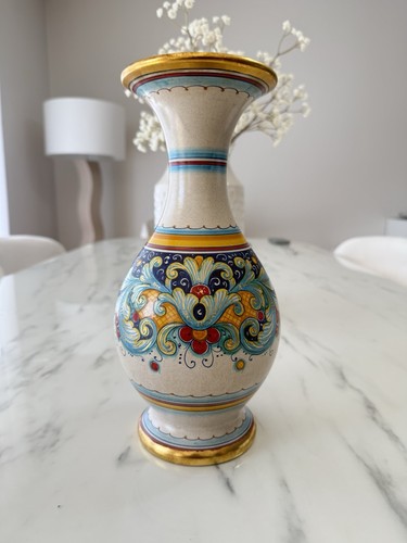 Vase deruta gialletti - vase, giulio