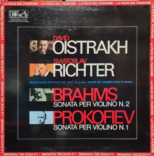 Brahms prokofiev sonates - prokofiev,