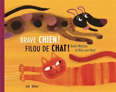Brave chien filou chat - brave, de