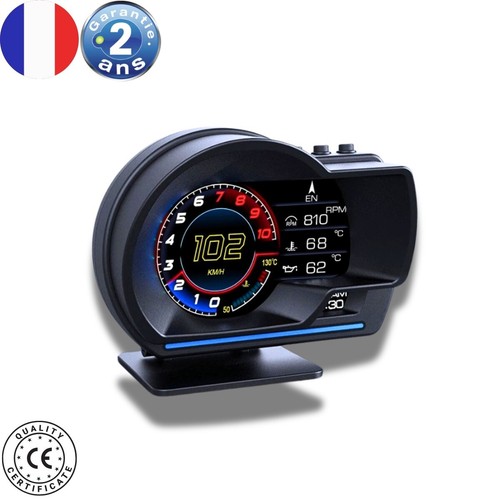 Affichage tête haute obd2 - tête, hud