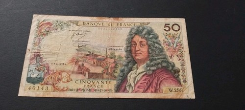 Billet francs racine du - billet,