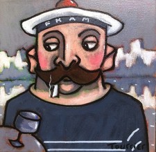 Tableau Portrait Marin