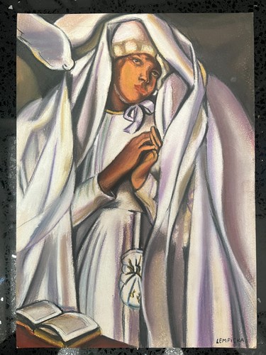 Tamara lempicka dessin - tamara, sur