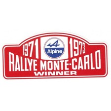  ALPINE  rallye Monte-Carlo