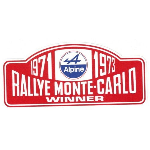Alpine rallye monte carlo - rallye, monte-carlo