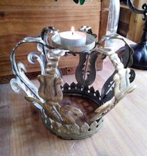 PORTE BOUGIE COURONNE BOUGEOIR