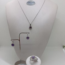 Parure Femme Collier, Boucles