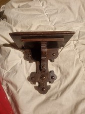 Console Murale En Bois . Sellette,console Thème  Gothique  .étagère  Bois 