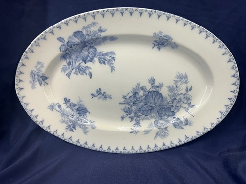 Sarreguemines flore plat - sarreguemines, ovale