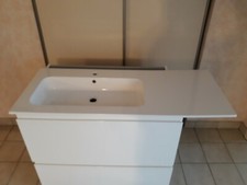 Lavabo salle de bain 120 x 49 cm cuisine Schmidt