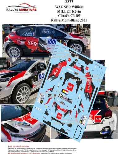 Decals ref 2377 citroen - decals,