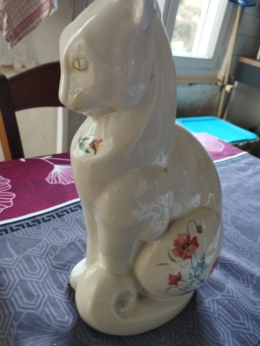Statuette chat lunéville - statuette,