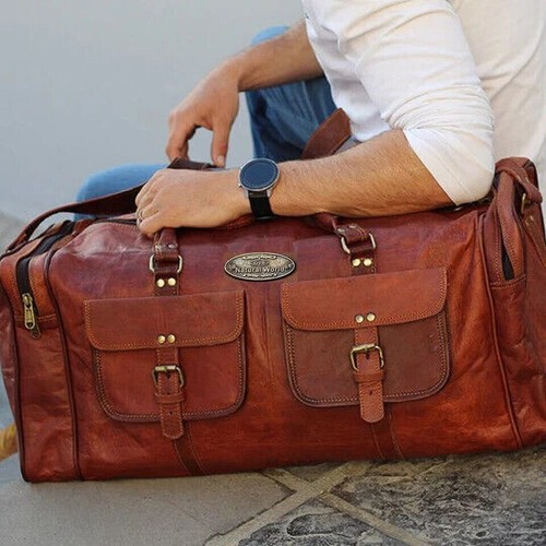Grand sac voyage vintage - grand,