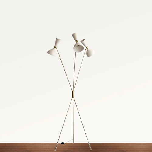 Lampadaire spoutnik laiton - spoutnik, en