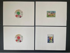 Côte d'Ivoire 2002 Mi. 1293 - 1296 Epreuve Luxe Football Corée Japon Coupe Monde