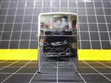 zippo wings of war Spitfire Boeing B-17 Flying Fortress Grumman F6F Hellcat 1991