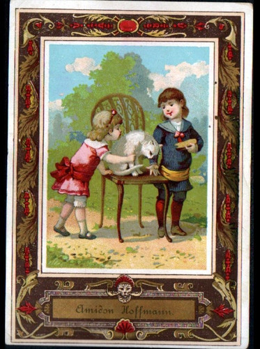 Calendrier poche 1887 - calendrier,
