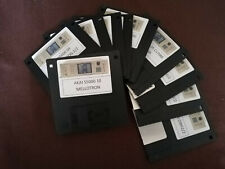 36 disquettes sample Drums + synthés analogiques  AKAI S5000 S6000 Z4 Z8