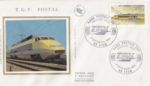 Enveloppe 1er jour timbre 1984 - 1er,