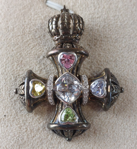 Ancien pendentif argent - pendentif,