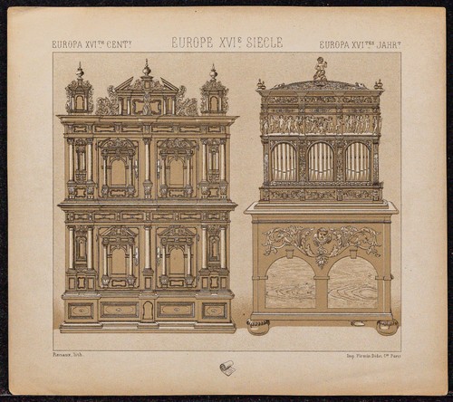 1890 armoire monumentale et - -,