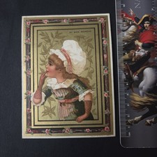 AU BON MARCHE Chromo Doré