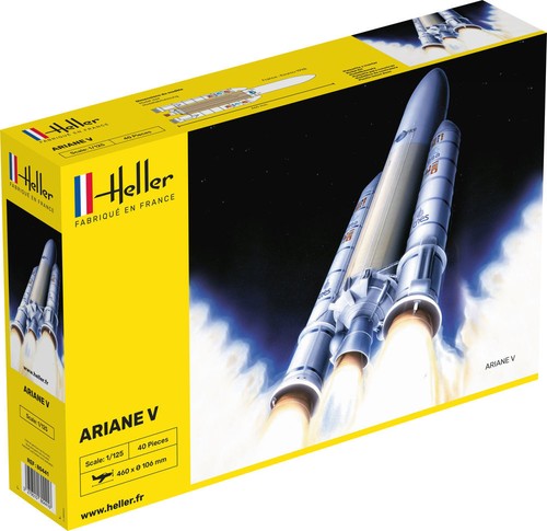 Fusée ariane 125 heller - 1/125,