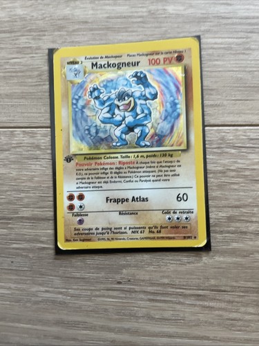 Carte pokémon mackogneur ed1 - carte,