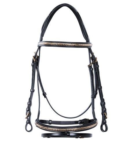 Bridon anglais pneu cuir - pneu,