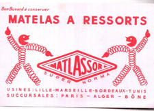 Buvard - Matelas à ressort