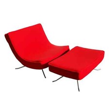 fauteuil et repose pieds  pop ligne roset