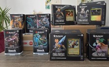 MTG Commander Tarkir 2025 FR + Final Fantasy FR – Lot 9 decks scellés NEUFS rare