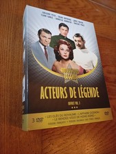 coffret DVD 3 films en VF Acteurs de légende Vol 1 NEUF