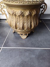 ANCIEN CACHE POT OLD BRASS POT