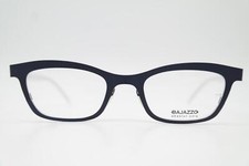 Lunettes BAJAZZO F12 Bleu Argent Transparent Oval Cadre De Lunettes Neuf