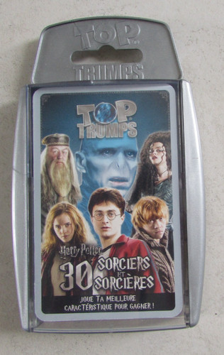 Jeu cartes top trumps - jeu,