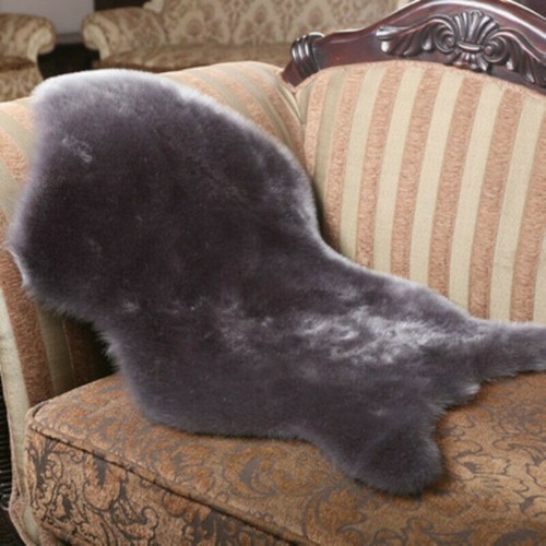Doux peau mouton faux laine - de,